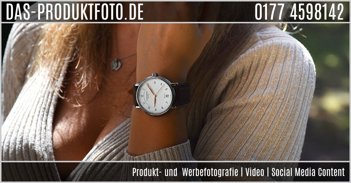 DAS-PRODUKTFOTO.DE | DER-UHRENFOTOGRAF.DE bietet Ihnen über 20 Jahre Erfahrung in der professionellen Uhrenfotografie für Uhrenmarken aus aller Welt.

Fragen? Dann fragen: 0177 4598142

#Uhrenfotograf #Uhrenfotografie  #WatchPhotographer  #Watch_Photographer