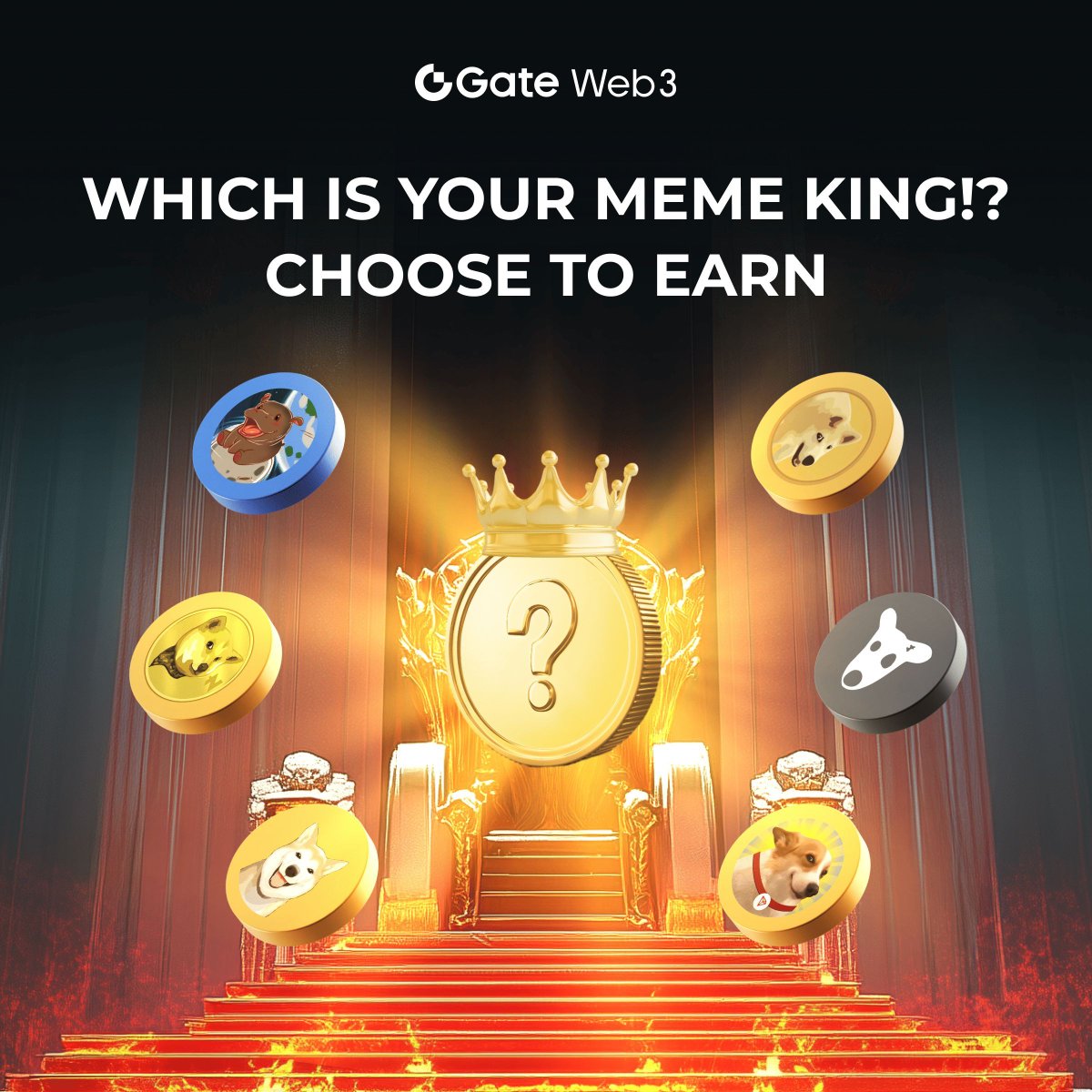 GateDEX's tweet photo. 😍Animal #Meme SuperKing PK👑

🆚Which #Memecoins Are You Rooting For⁉️ Give your answer📝

🔷#MOODENG ↗️ @MooDengSOL
🔶#NEIRO ↗️ @NeiroOnEthereum
🔷#Neiro ↗️ @neiroethcto
🔶#Doggo ↗️ @CtoDoggo
🔷#DOGS ↗️ @realDogsHouse
🔶#SUNDOG ↗️ @SUNDOG_TRX

🎁2 Winner to win $5 Tokens
1️⃣Follow @GateWeb3Wallet + Like + RT
2️⃣Join TG：https://t.co/ZtuzpQQQVV
3️⃣Vote & Tag $NEIRO or $Neiro
4️⃣Share screenshots of joining TG group

⏰48H

#Memecoin #SOL #ETH #TON #TRON #BSC