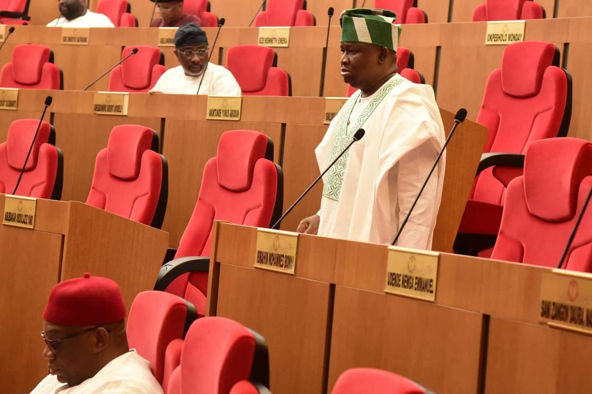 Sen_AdeolaYAYI's tweet photo. Yesterday at the Senate, a report of my bill on Fed Uni of Technology, Ilaro was deferred till the next legislative day for passage after which I presided over an interactive session with Pro Chancellor &amp; VCs of some uni on the need for the VCs to work with their political heads. https://t.co/5VozNPSLwr