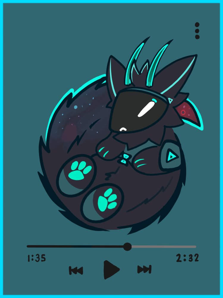 Drop in the sea
#furry #furryart