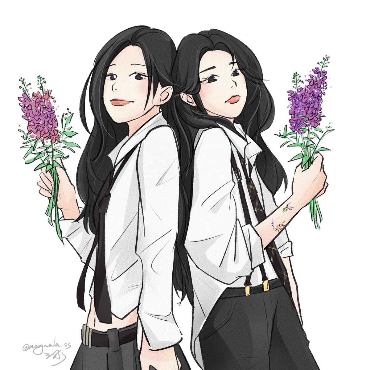 mooguala_ss's tweet photo. 水仙女
#AngelLineDay #solar #wheein #mamamoofanart https://t.co/ZDLku6a0Ry