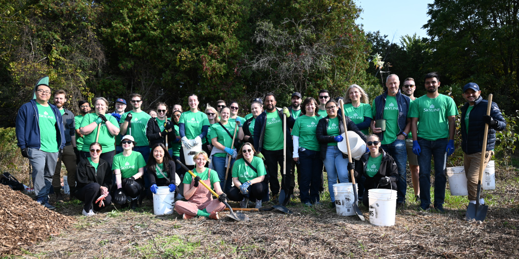 SkylineGroupOfCo's (@skylinegrp) on Twitter photo We’re at it again – another 120 trees planted in partnership with <a href="/TreeCanada/">Tree Canada</a>! That brings our Skyline Tree Planting Program grand total to 7,561 trees planted since 2021. #ClimateAction #Community #SDG13 We’re at it again – another 120 trees planted in partnership with <a href="/TreeCanada/">Tree Canada</a>! That brings our Skyline Tree Planting Program grand total to 7,561 trees planted since 2021. #ClimateAction #Community #SDG13