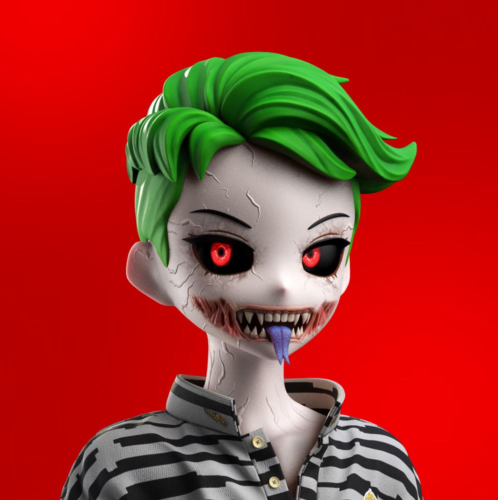 Joker Clone Acquired....Hey <a href="/Marcello252/">Badasskawaii.eth 💅</a> how did I do?
<a href="/RTFKT/">RTFKT</a>