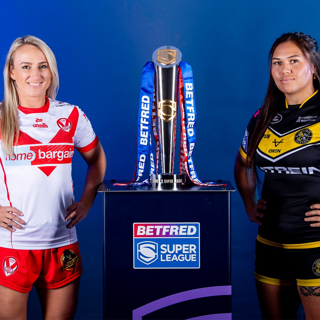 Today we are hosting the Women’s 2024 Super League Grand Final 🙌

Tickets are still available to purchase
🎟️ eticketing.co.uk/saintsrlfc