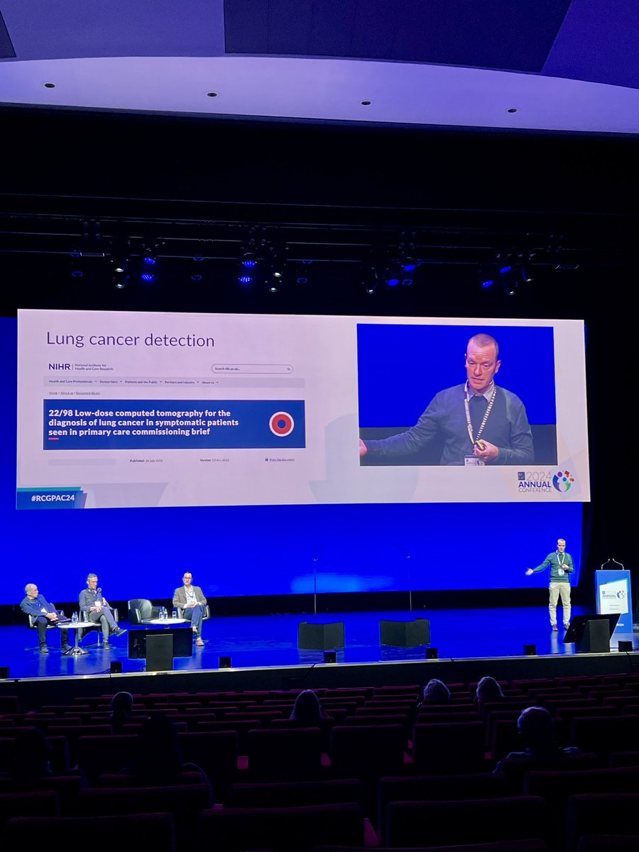 Dr Meena Rafiq (@drmeenarafiq) on Twitter photo Should GPs have access to low dose CT for improving lung cancer diagnosis in high risk symptomatic patients? <a href="/SamMerriel/">Dr Sam Merriel 💙💛</a> presents at #RCGPAC2024 Should GPs have access to low dose CT for improving lung cancer diagnosis in high risk symptomatic patients? <a href="/SamMerriel/">Dr Sam Merriel 💙💛</a> presents at #RCGPAC2024