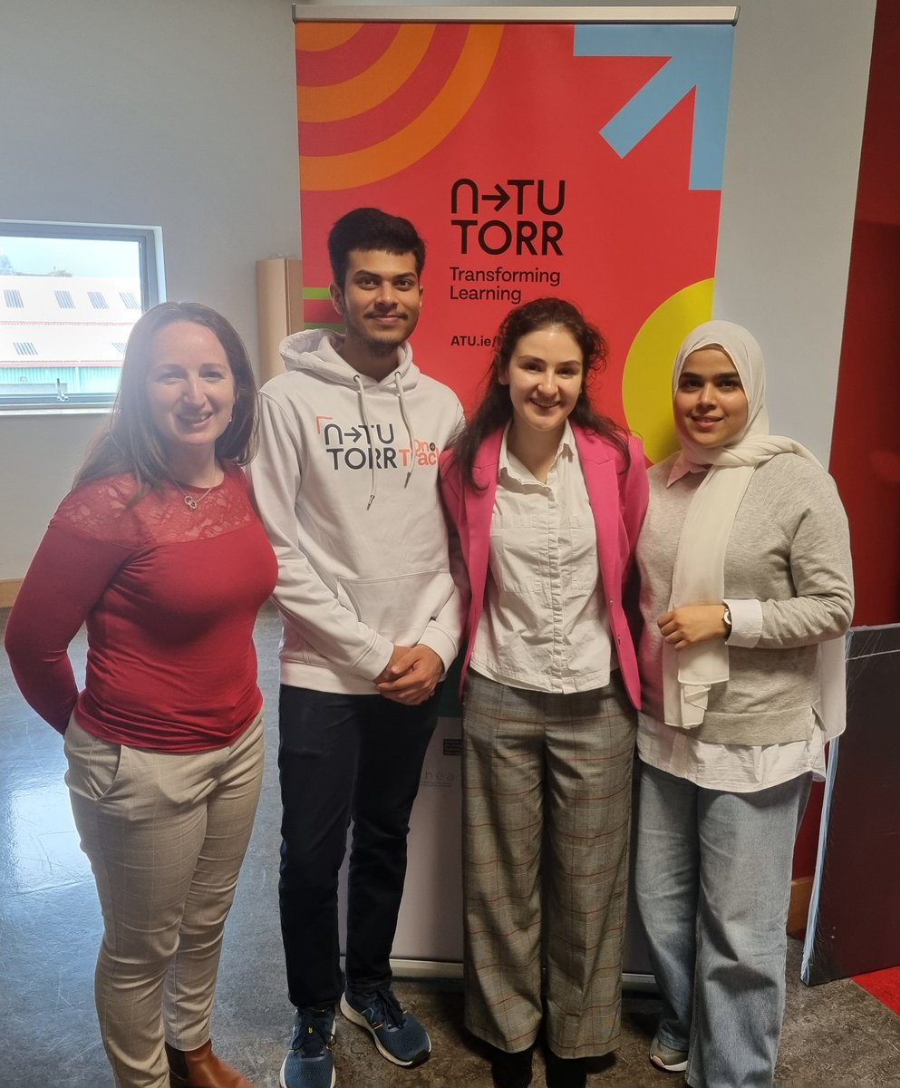 Aoife Kelliher (@aoifekelliher) on Twitter photo A day of reflection on Stream 1 of <a href="/ntutorr/">N-TUTORR</a> project with <a href="/MTU_ie/">Munster Technological University</a> student Champions Aman, Alma and Aiza. The highlight for me, listening to the positive impact of Student Empowerment Roleatu in mentoring the student champions <a href="/catzmcgratz/">Caitriona McGrattan</a> <a href="/jessicacduffy/">Jessica Clark Duffy</a> <a href="/carinaginty/">Dr Carina Ginty</a> <a href="/Manarola/">Moira Maguire</a> A day of reflection on Stream 1 of <a href="/ntutorr/">N-TUTORR</a> project with <a href="/MTU_ie/">Munster Technological University</a> student Champions Aman, Alma and Aiza. The highlight for me, listening to the positive impact of Student Empowerment Roleatu in mentoring the student champions <a href="/catzmcgratz/">Caitriona McGrattan</a> <a href="/jessicacduffy/">Jessica Clark Duffy</a> <a href="/carinaginty/">Dr Carina Ginty</a> <a href="/Manarola/">Moira Maguire</a>