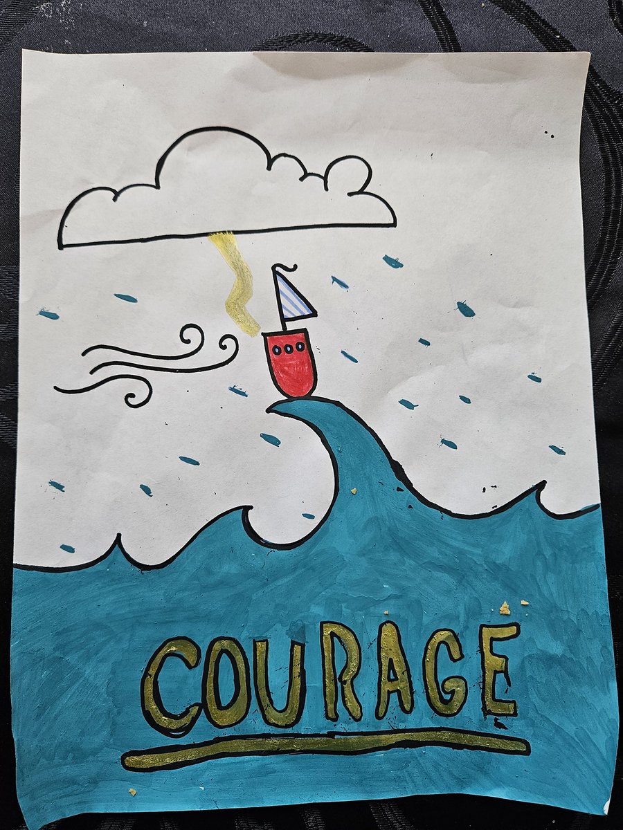 CLCastro1974's tweet photo. Latest artwork my daughter from her new middle school in Colorado.  Thinking today of all my friends and colleagues at the University of Arizona and the Meixner and Cotter families. https://t.co/yzSgoufBp8