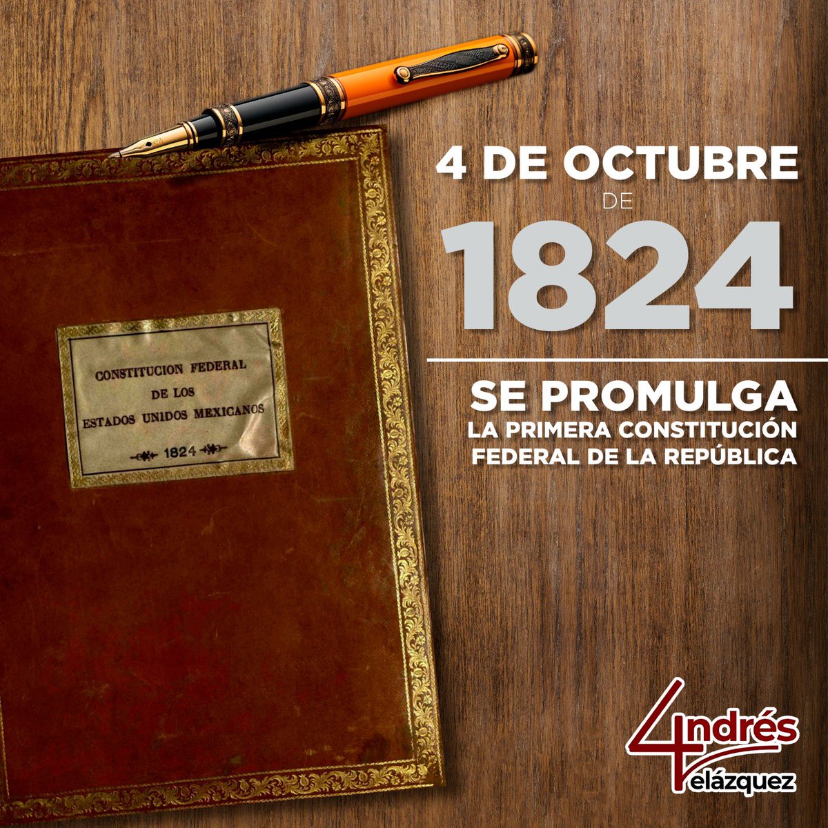 AndresVeVa_'s tweet image. Hoy recordamos un momento clave en nuestra historia “La promulgación de la Primera Constitución Federal de la República en el año de #1824” que sentó las bases de nuestra nación como un país soberano y democrático. 

#Constitución1824 #Hgo
