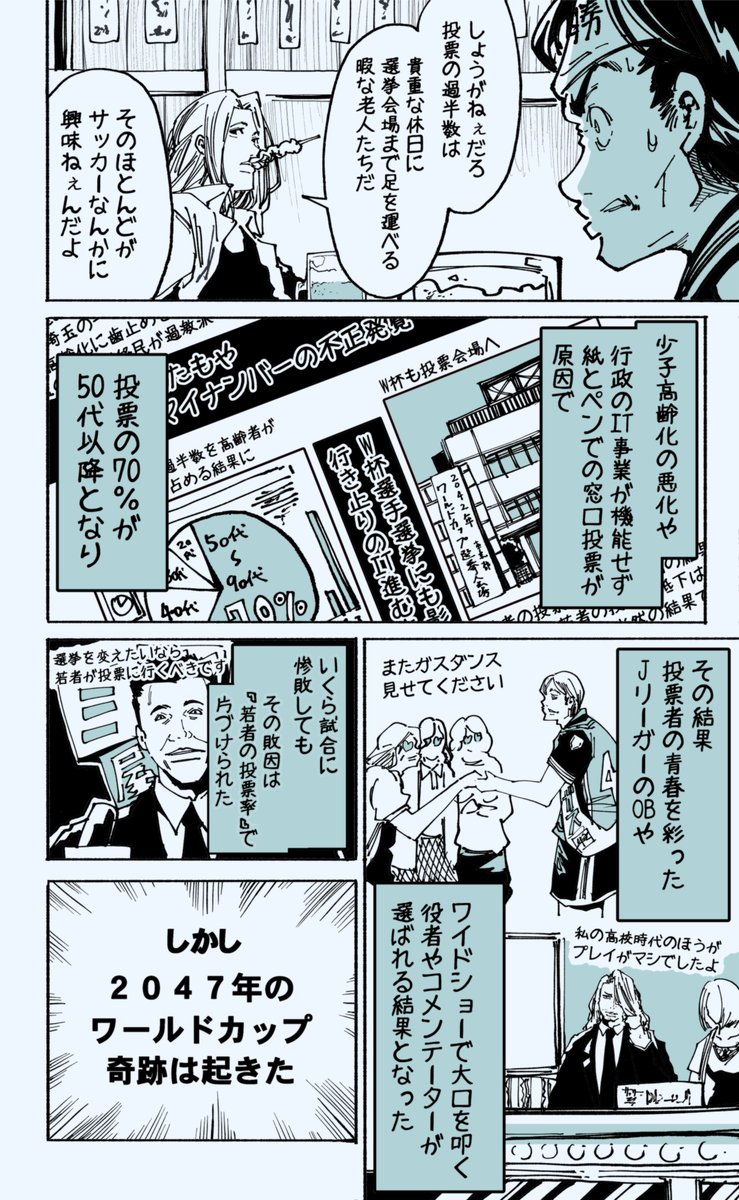(2/5)もしサッカーの選手選抜が国民投票になったら 