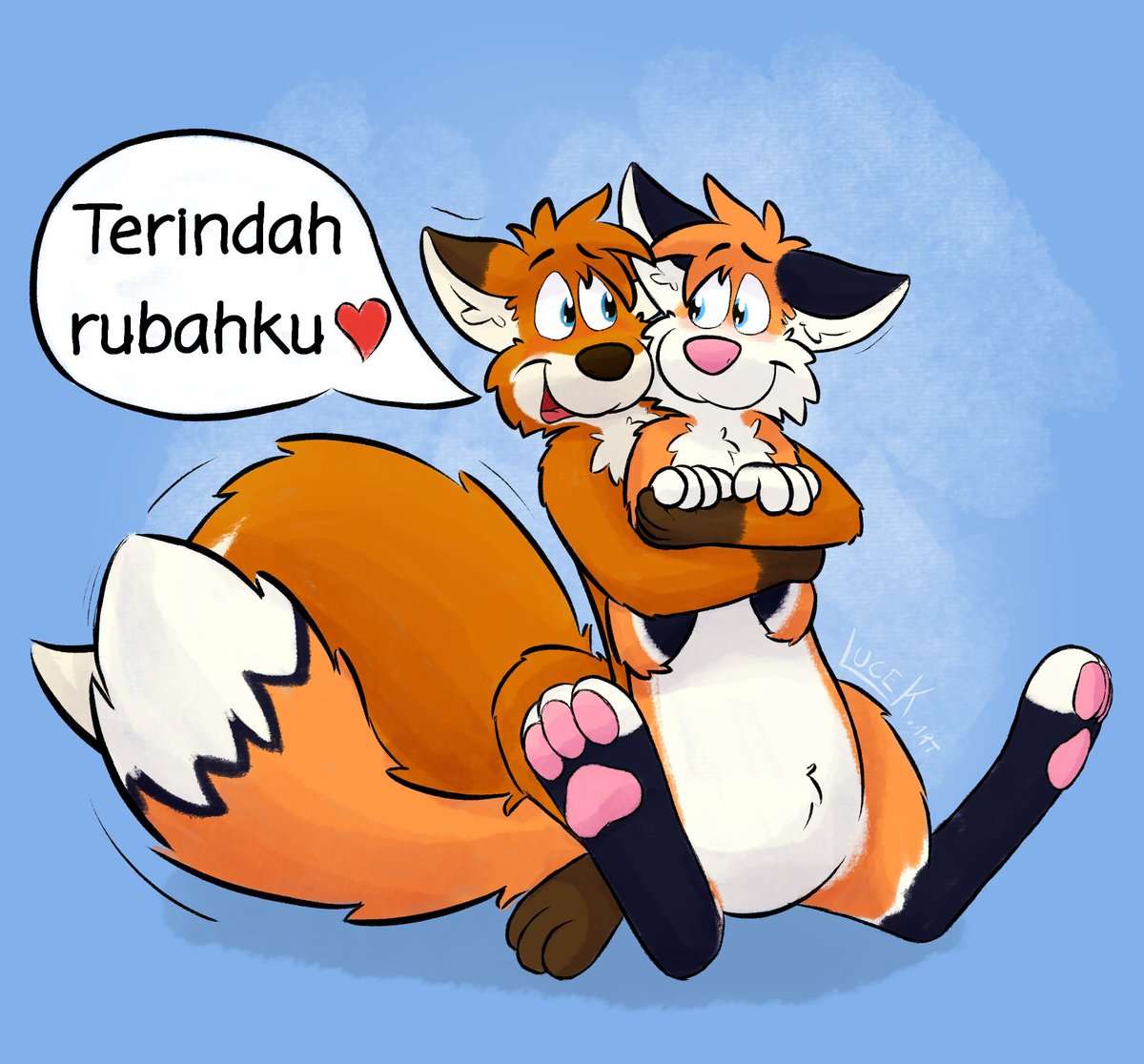 Lucek 🦊🐾 @lucek.art tweet media
