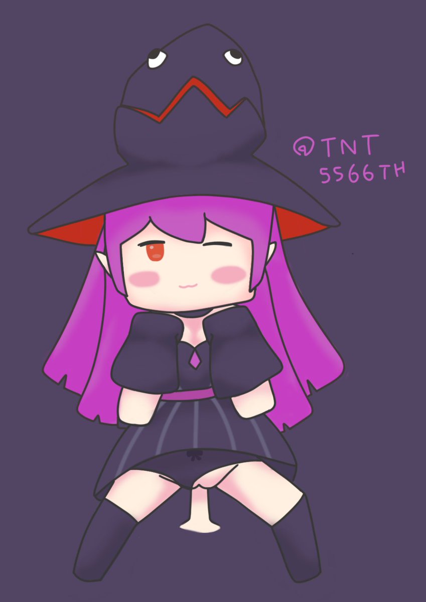 TNT5566TH's tweet photo. lilith #nsfw 💜💦 https://t.co/9Tz5FIvuQA