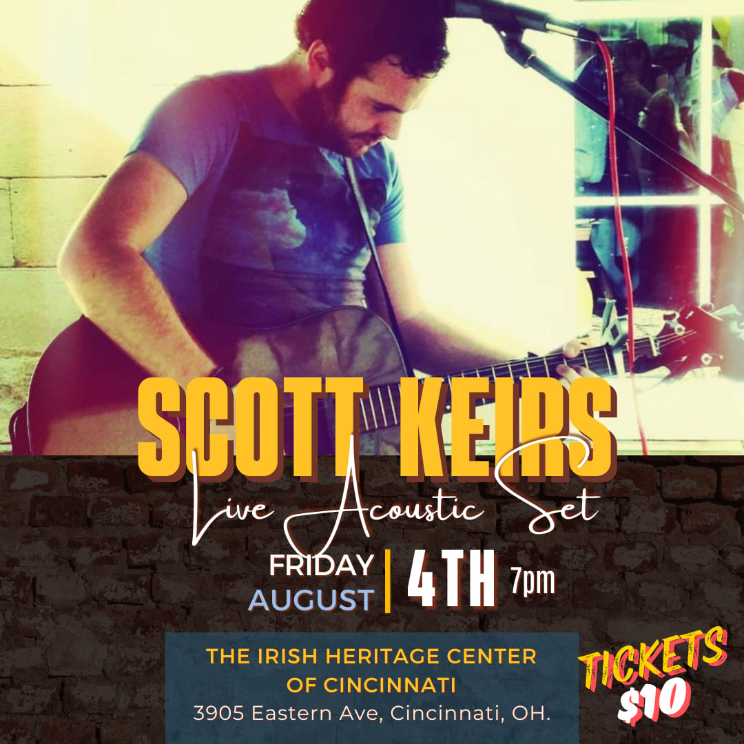 Join us TONIGHT for the first night of "Friday Night Pints", a new series of shows at The Irish Heritage Center, where musicians will perform a collection of your favorite Irish songs.
Tickets for this one are priced at $10

Tickets are available: simpletix.com/e/scott-keirs-…