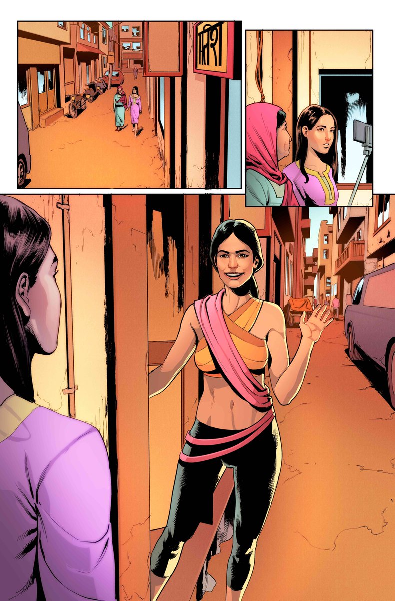 Colored these two pages for this Kickstarter that just launched:
 kickstarter.com/projects/chris…

<a href="/ten_comics/">TEN Comics (aka Christopher Rhodes)</a>