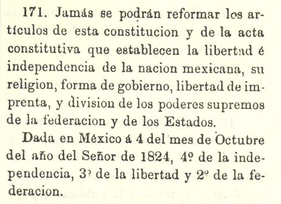jAlfonsoHerrera's tweet photo. Hoy cumple 200 años la Constitución mexicana de 1824 🎂 https://t.co/4JVI5y1ctN