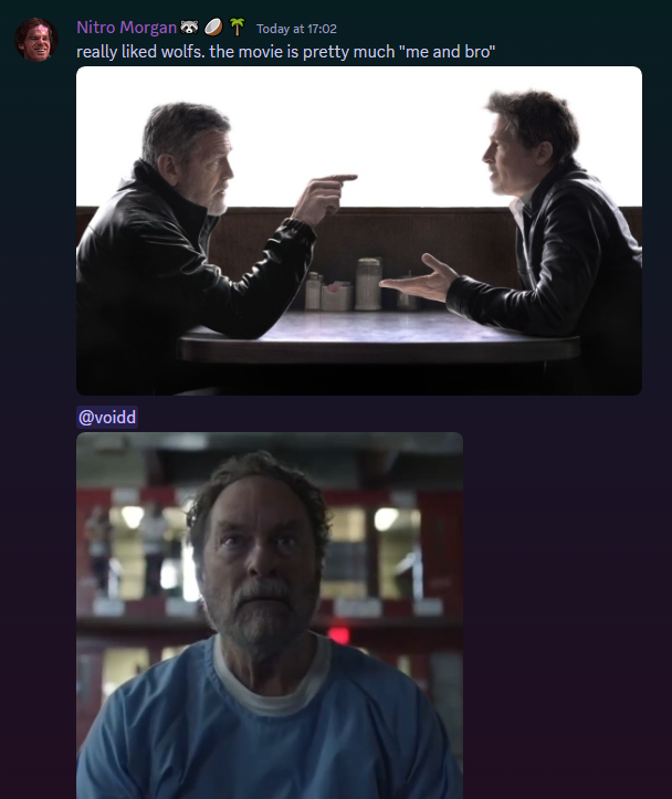 nitrogenweed's tweet photo. @SP4CECOP @JedKingly hah what a coincidence. this movie literally has the "me and bro" vibe https://t.co/j3wlDhZfZu