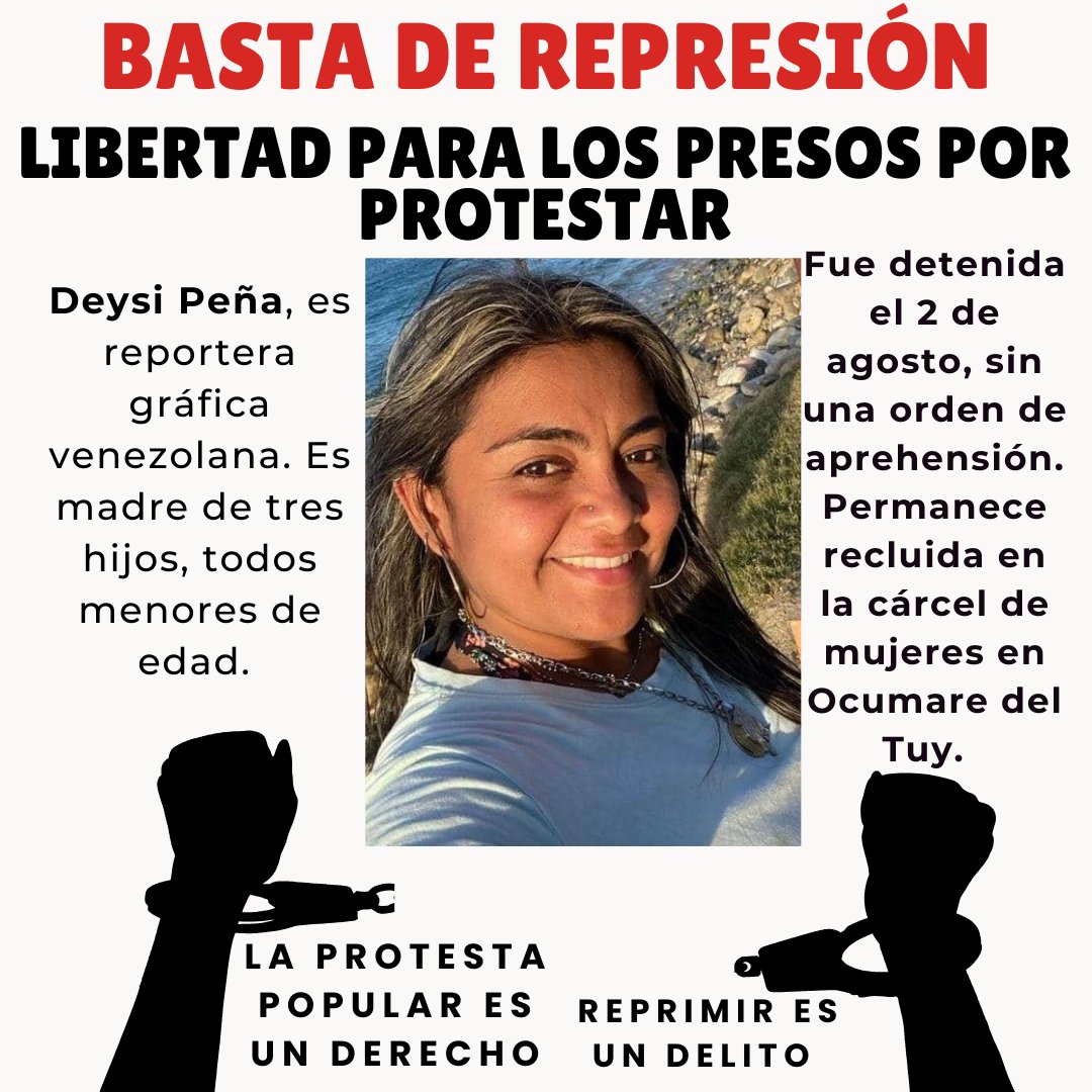 Una estudiante universitaria, un ayudante mecánico, un defensor de DDHH y una reportera. Todos tienen en común que son víctimas de la represión tras las protestas del 28-J.

#LibertadParaLxsPresxsXProtestar