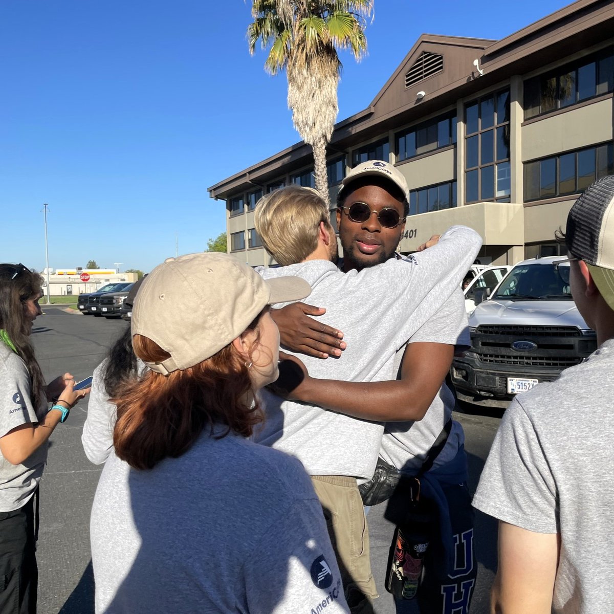 AmeriCorpsNCCC's tweet photo. Happy #FriYAY! Check out what our @AmeriCorps members serving in the NCCC program are doing nationwide, from ensuring buildings and trail accessibility to preparing for their next project with #ForestCorps. Interested in learning more? Join our webinar: https://t.co/QbrnS8ibmr https://t.co/QFc1YVm6En