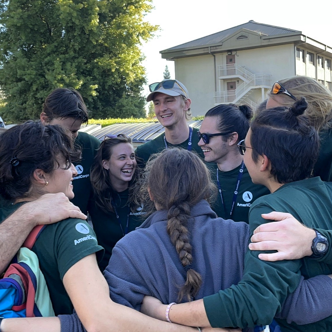 AmeriCorpsNCCC's tweet photo. Happy #FriYAY! Check out what our @AmeriCorps members serving in the NCCC program are doing nationwide, from ensuring buildings and trail accessibility to preparing for their next project with #ForestCorps. Interested in learning more? Join our webinar: https://t.co/QbrnS8ibmr https://t.co/QFc1YVm6En
