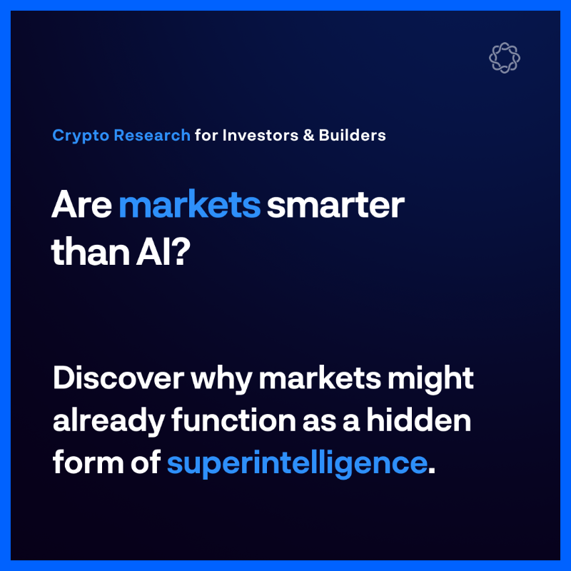 Delphi_Digital's tweet photo. Explore how prediction markets and futarchy harness the general intelligence of markets and why they are two of the most powerful ideas to come out of crypto since Bitcoin and Ethereum.