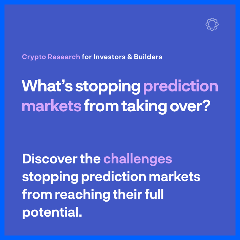 Delphi_Digital's tweet photo. Explore how prediction markets and futarchy harness the general intelligence of markets and why they are two of the most powerful ideas to come out of crypto since Bitcoin and Ethereum.