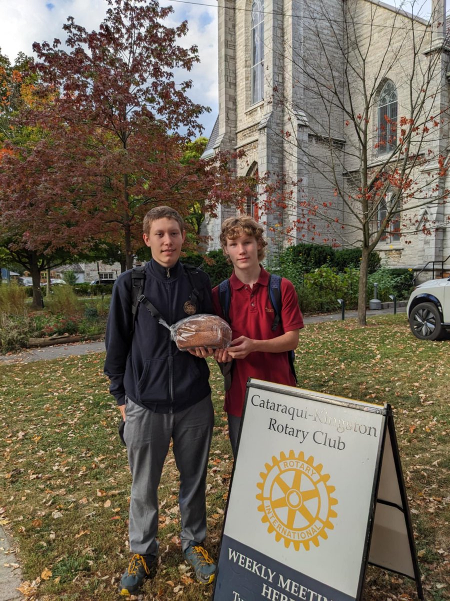 Thank you to our Pathways students William and Johnathan (and our Pathways staff member Lauren) that went to a Rotary breakfast meeting last Tuesday morning to report back on their experience with Adventure in Understanding at the end of August