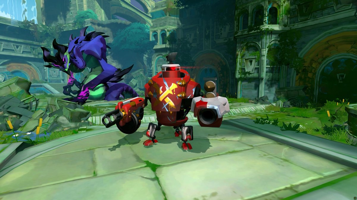 Initiating sequence... all systems ready! The new “Cherry Bomb” hero and weapon skins for HK-206 are up for grabs as our next weekend event kicks off! 🤖

📜 &gt; gogigantic.com/en/news-articl…