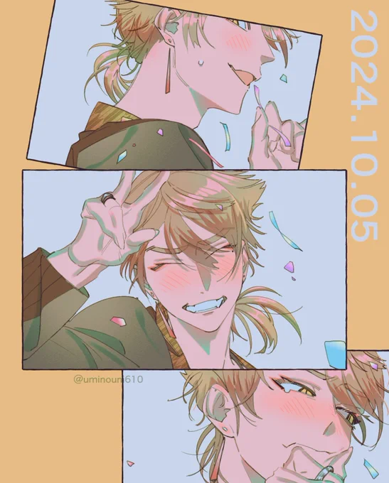 おめでとうございます🌻
#伏見ガクバースデー2024 #絵ガク 