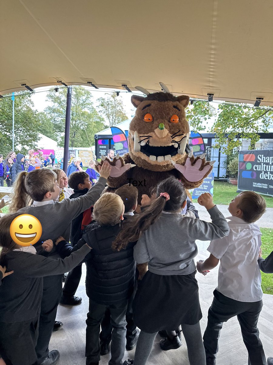 HighnamAcademy's tweet photo. Year 1 and 2 had such a wonderful day at the Cheltenham Literature Festival today! @cheltfestivals https://t.co/K1uTBogQno