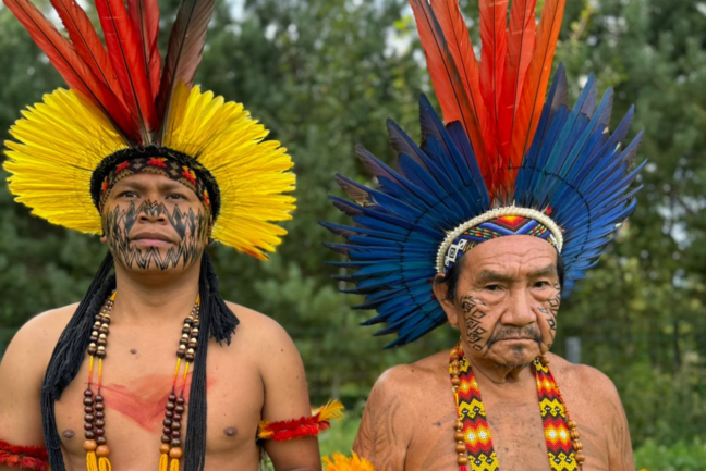 ComdrSalamander's tweet image. 🗣️📢Amplifying indigenous voices! 🌿Join us on Oct 14 18:30 to learn from the Noke Koî tribe at the @SMNStuttgart. Engage in discussions about Amazonian diversity, conservation, and equitable collaborations. #IndigenousPeoples #Amazon @WWF More here: tinyurl.com/SOS-amazon 🔃🕊️