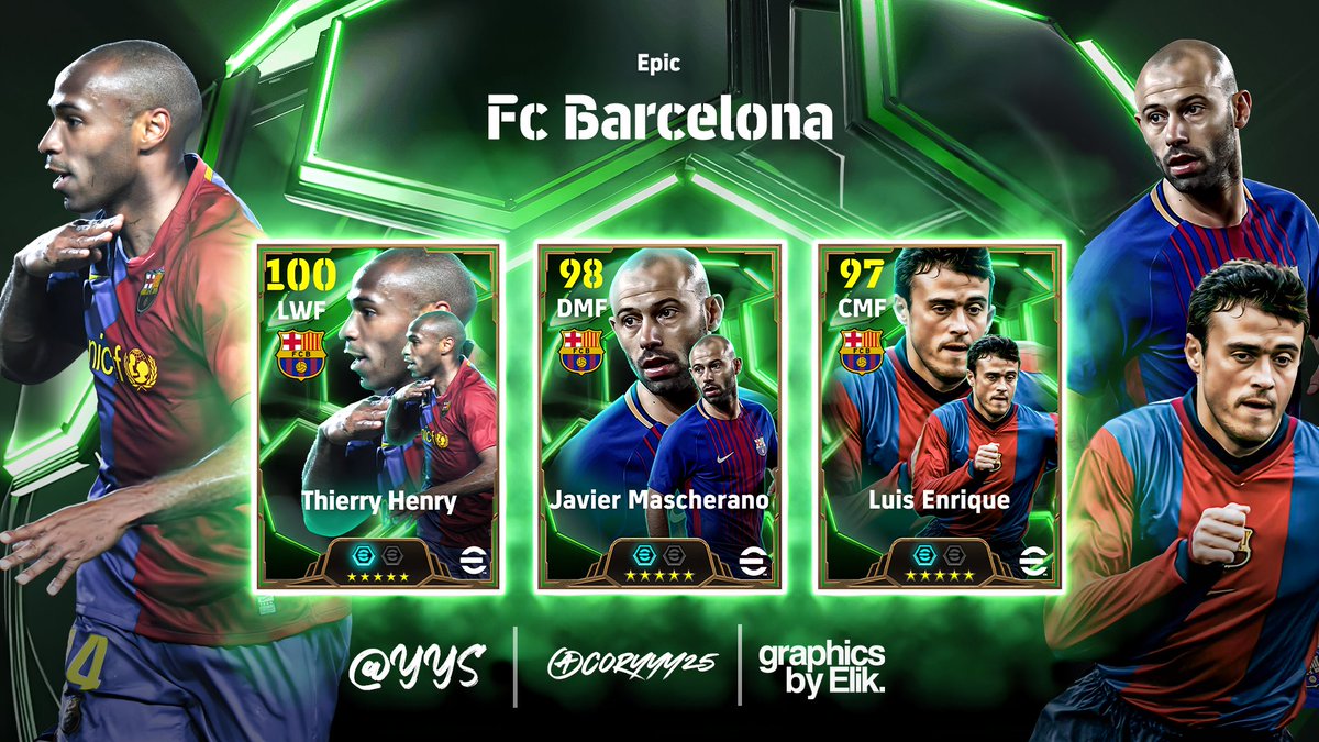 yys172649's tweet photo. New booster epic pack:Fc Barcelona
Created by
@yys172649 ,@doorweiissleepy ,@Coorryyyyyutong 

#eFootball2025Mobile #eFootball #efootball2025 https://t.co/NcOMm4UODm