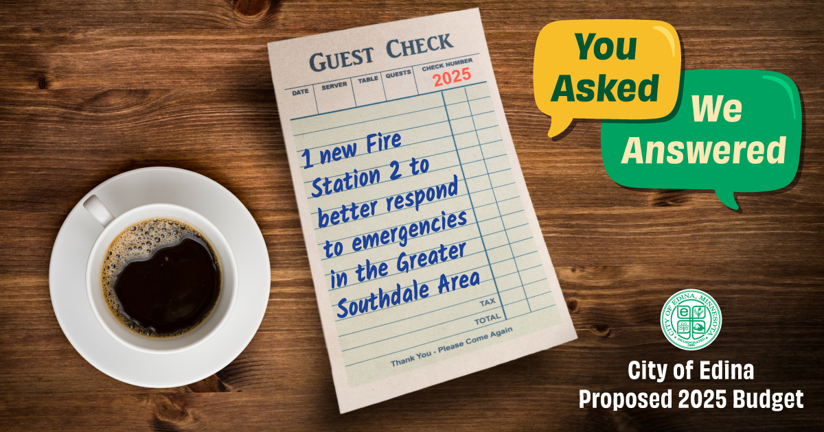 The proposed 2025 City budget includes a tax levy of $61.5 million with increases largely driven by higher operating costs and an investment in public safety. The debt service for a new Fire Station 2 and staffing for it represent nearly half of the levy increase. The City