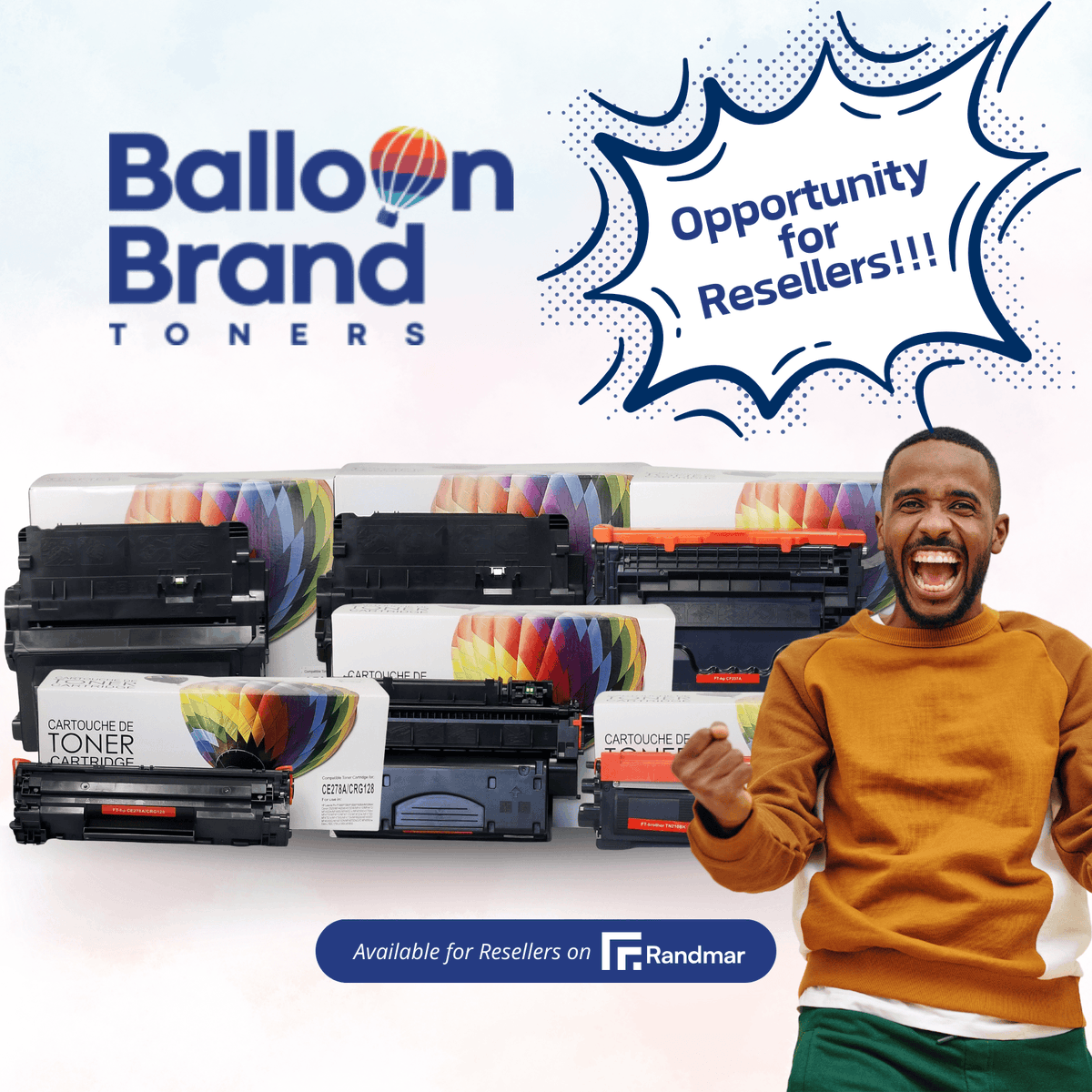 🎈 Big Opportunity with Balloon Brand! 🎉 26 SKUs available with rebates until October 25, 2024. Maximize your profits and take advantage of this amazing offer.

Click "Get Started" and instantly qualify! 💰💡 #BalloonBrand #ResellerDeals #ProfitBoost #Randmar #Rebates #StockUp