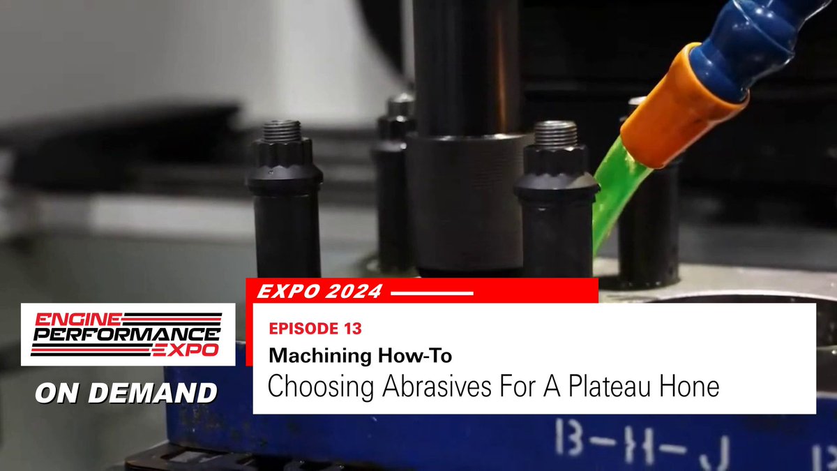 EnginePerfExpo's tweet image. We went down to the shop floor for a hands-on dive into how to choose and use the right abrasive to get the perfect plateau for your honing work 
#cylinderrepair #enginebuilder #engineperformance #honing #surfacefinish #surfacefinishing
engineperformanceexpo.com/mini-series/ex…
