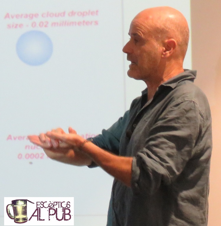 El sábado (28-9-2024) se celebró la nonagésima séptima edición de "Escèptics al pub -BCN" con
el simpatizante Jordi Mazón y la charla "De la ciencia de los contrails al fake de los chemstrails". 

El vídeo de la charla completa ya puede verse en 
youtube.com/user/Esceptics