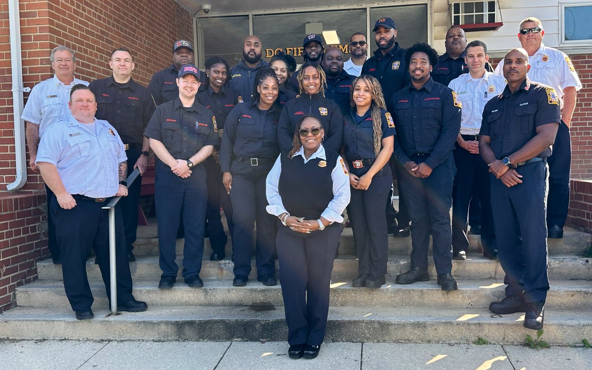 dcfireems's tweet image. Congratulations to the newest fire inspectors. 18 members completed their Fire Inspector training and will be out in the field to keep #DCFireSafe. #DCsBravest