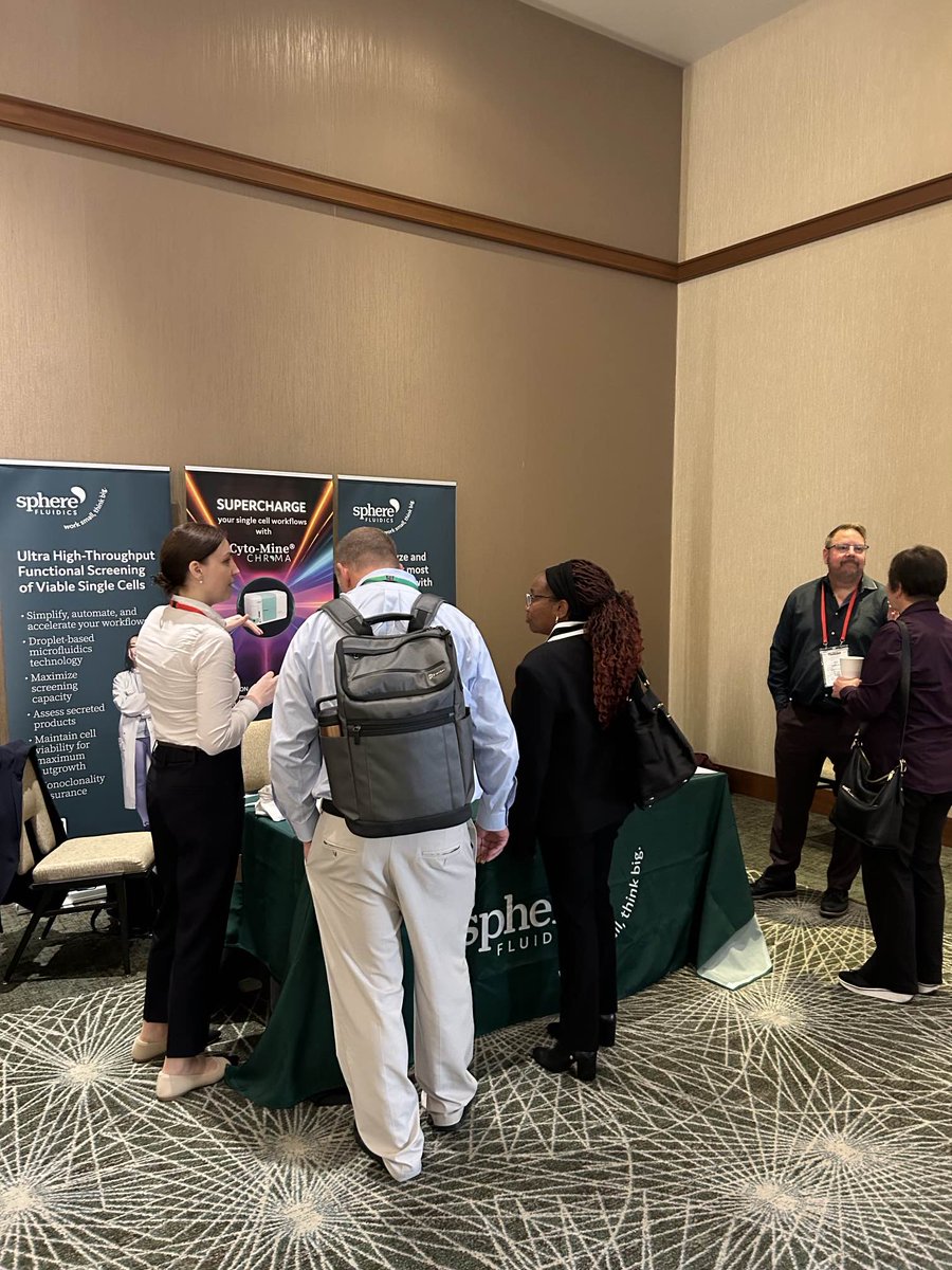 SphereBioLtd's tweet image. 🌟 Good morning from Biologics US 2024! 🌟

We&apos;re excited to kick off the second day of the event! 

📆 Don&apos;t miss the poster presentation TODAY:
11:00 – 12:00 (Pacific Time)
13:15 – 14:15 (Pacific Time)

📍 Booth #14

#BiologicsUS2024 #BiologicsDevelopment #DrugDiscovery