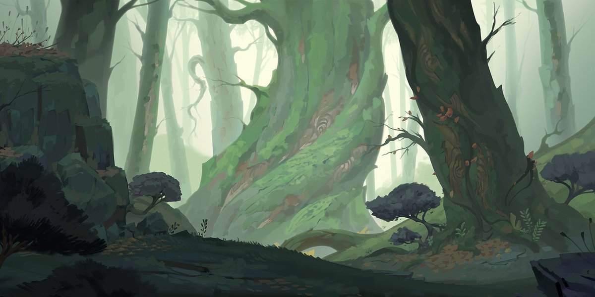 GuillaumeDelba1's tweet image. Some ancient forest painting concept for OCP's upcoming game 'Project Frontier'
.
.
#environmentart #conceptart #forestart #conceptdesign