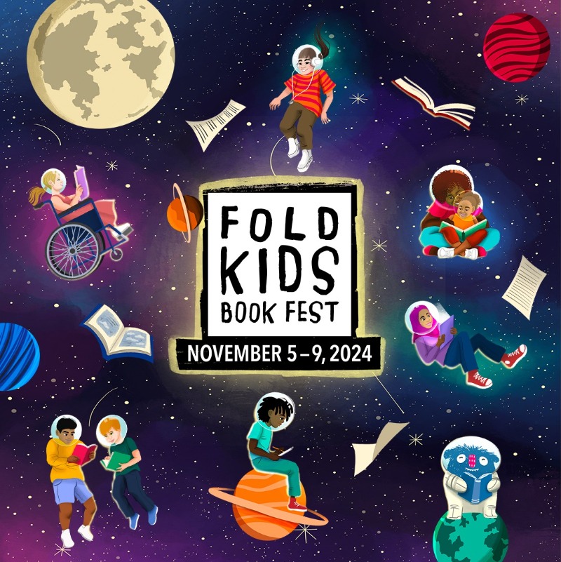 TheFOLD_'s tweet photo. Discover amazing virtual and in-person events for kids, parents, and educators featuring incredible Canadian children's authors and illustrators. FOLD Kids Book Fest provides direct access to a diverse array of incredible authors, storytellers and engaging activities.