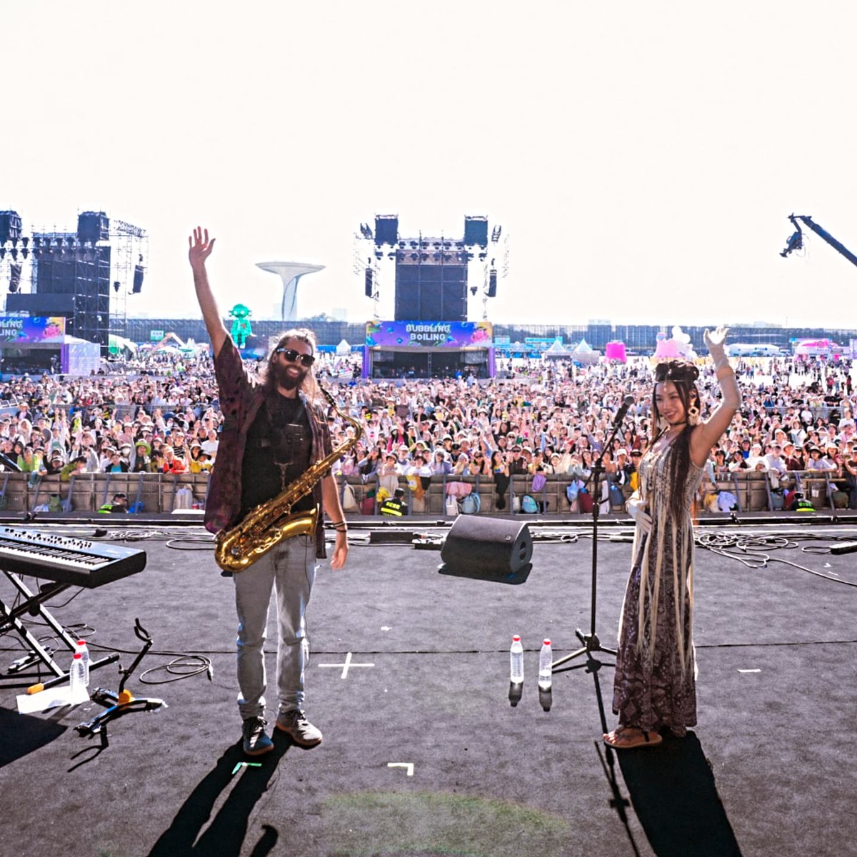 NiftySax (@niftysax) on Twitter photo POV video in the works... This is gonna be a fun one to watch with VR glasses 😎
It looks like a video game!! 🤯
Fifi Rong + Milo Lombardi live at Bubbling Boiling Festival in Hefei, China 🇨🇳
Beautiful, warm crowd! Thank you Hefei!! ❤️❤️ <a href="/fifirong/">fifirong.eth</a> POV video in the works... This is gonna be a fun one to watch with VR glasses 😎
It looks like a video game!! 🤯
Fifi Rong + Milo Lombardi live at Bubbling Boiling Festival in Hefei, China 🇨🇳
Beautiful, warm crowd! Thank you Hefei!! ❤️❤️ <a href="/fifirong/">fifirong.eth</a>