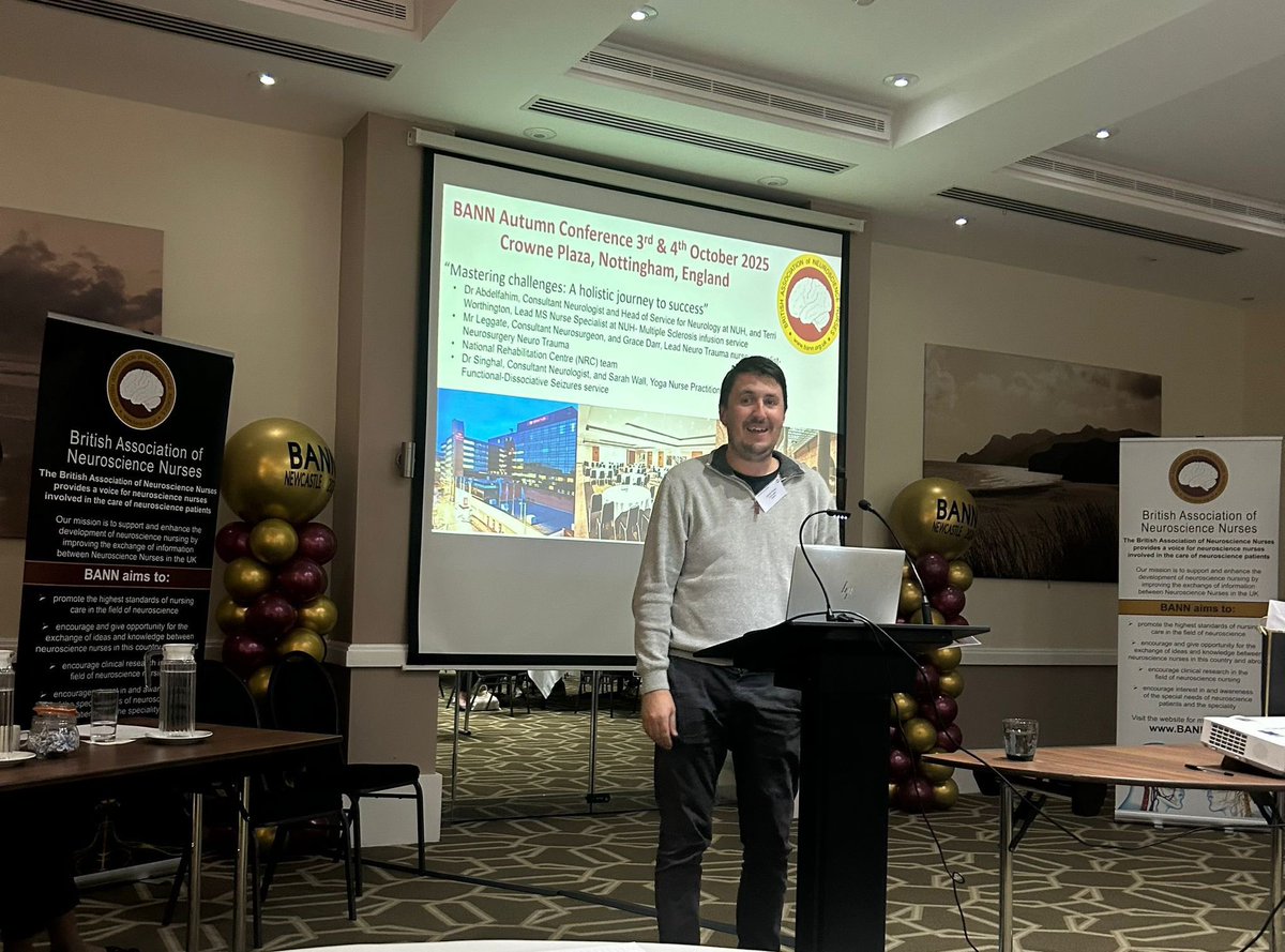 BANN (@ukbann) on Twitter photo Rounding up a brilliant day one at #bann2024 Newcastle! What’s been your favourite talk?
time to get ready to party at our black and white themed gala dinner tonight! With food, raffles, games, prizes to be won before dancing the night away! #neuronursesrock Rounding up a brilliant day one at #bann2024 Newcastle! What’s been your favourite talk?
time to get ready to party at our black and white themed gala dinner tonight! With food, raffles, games, prizes to be won before dancing the night away! #neuronursesrock