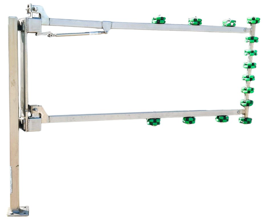 Levelizer® Custom Stainless Steel E7 Half Gate. We had a customer with a unique application, so we provided a unique solution. This gate can be used for up-and-down cargo flow, multiple deliveries, and is compliant with OSHA 1920.29.
DMS-Site.com