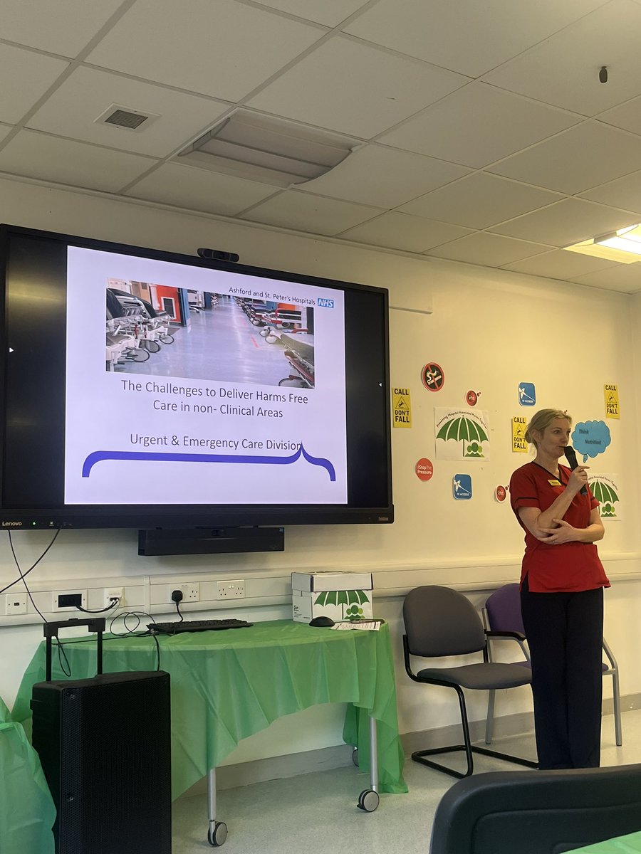 <a href="/ASPHFT/">Ashford & St Peter's</a> The afternoon did not disappoint either! What a brilliant day, some great topics and honest conversations about the challenges of harms free care, thank you so much <a href="/ASPHFT/">Ashford & St Peter's</a> <a href="/HarmsFreeCare/">HarmsFreeCareTeam@asphft</a> for having me🤩