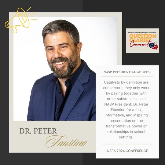 It’s conference day! Dr. Peter Faustino started things off this morning with a wonderful presentation on how school psychs can be catalysts as well as provided practical ideas on supporting our neurodiverse learners! 🧠
