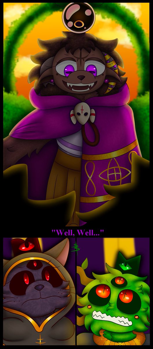 SpiderinSpacee's tweet photo. “Never would I have believed myself to be the lucky lamb to finally confront our lord’s usurper.” 🐐
(https://t.co/xXf5A5VseI) 
~
#cotl #CultoftheLamb #cultofothelambfanart https://t.co/t8sYIKcWlc