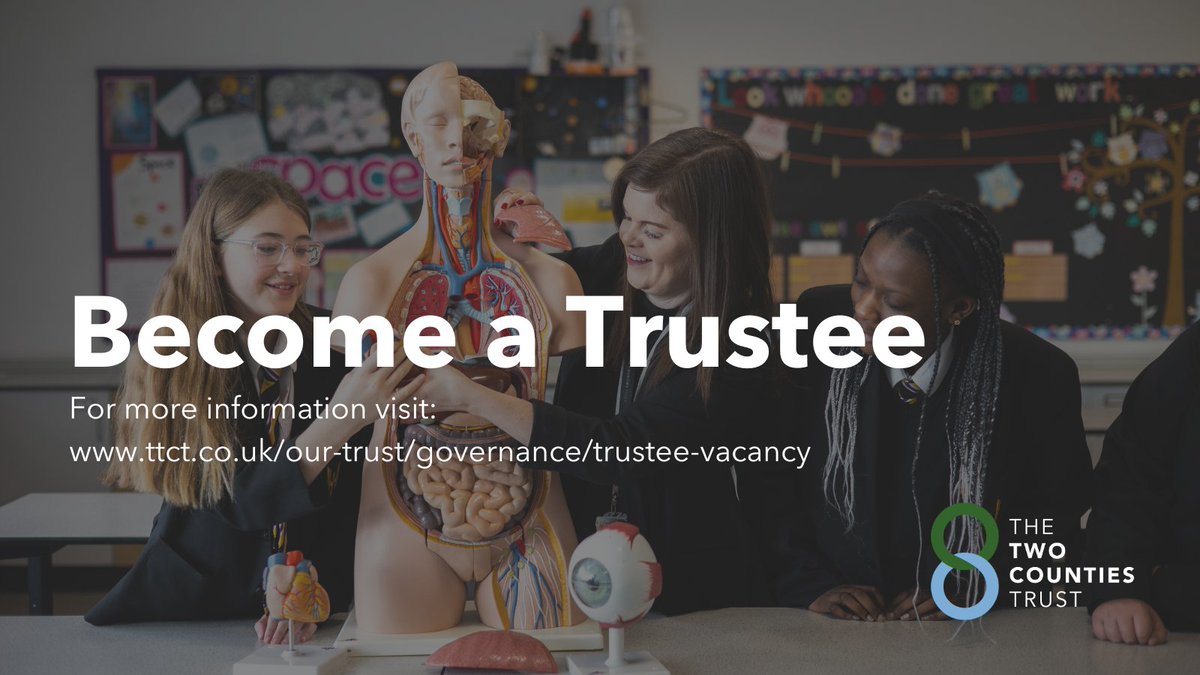 The Two Counties Trust (@ttctrust) on Twitter photo Want to make a real difference? We are looking for Trustees to join our Board to help us deliver our mission.
Whether you are passionate about giving back or keen to develop your leadership and governance skills, this is a fantastic opportunity.
For more information, visit Want to make a real difference? We are looking for Trustees to join our Board to help us deliver our mission.
Whether you are passionate about giving back or keen to develop your leadership and governance skills, this is a fantastic opportunity.
For more information, visit