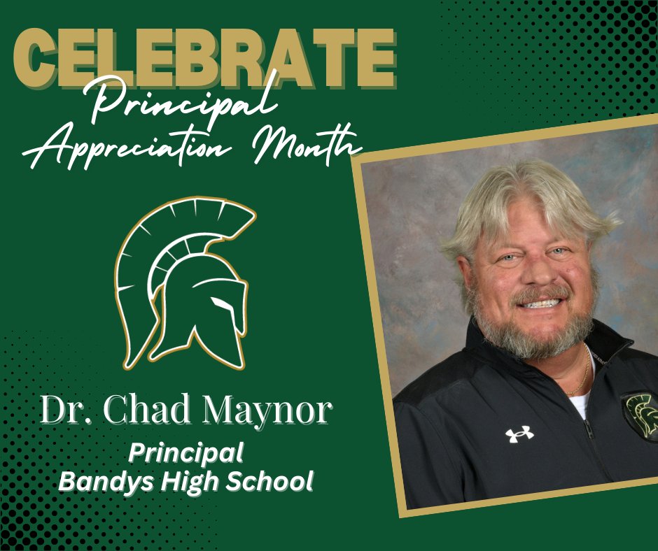 October is Principal Appreciation Month and we are so excited to celebrate Dr. Maynor!
We have the BEST principal and are so thankful for your commitment to our students, staff, and community. Thank you for your hard work, vision, and care, you are inspiring!