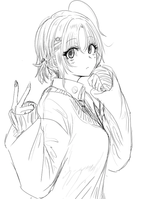 透描きました 