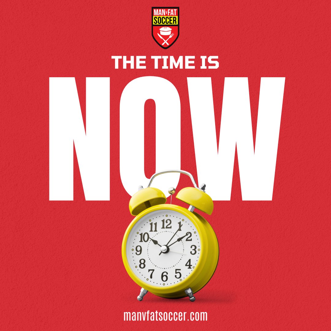 Why wait until the #NewYear to make a change? 🤷‍♂️

Join our Broward or Tampa Bay league today to start achieving your weight loss goals.

📲 manvfatsoccer.com

#manvfat