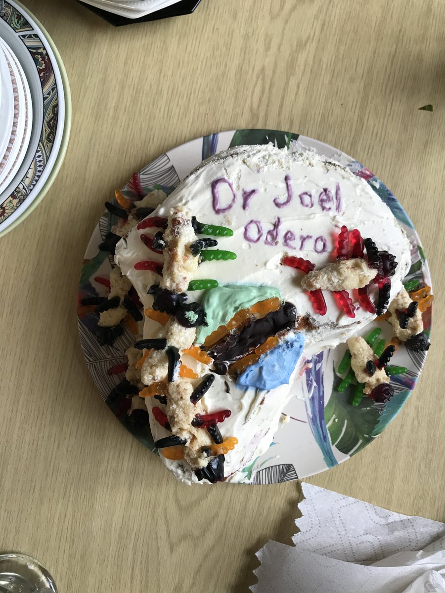 Francesco Baldini (@baldini_fra) on Twitter photo Congratulations Dr <a href="/odero_joe/">Joel Odero, PhD</a> on passing his viva today with no corrections!
SO SO SO proud of you!
Huge thanks to both examiners @hilary_ranson <a href="/LSTMnews/">LSTM</a> and <a href="/martllewellyn/">Martin Llewellyn</a> <a href="/UofGSBOHVM/">UofG SBOHVM</a> and convenor #TonyPage
Thank you to supervisors <a href="/Fredros_Inc/">Fredros Okumu</a> <a href="/drheatherferg/">Heather Ferguson</a> <a href="/DaveW43883848/">Dave Weetman</a> Congratulations Dr <a href="/odero_joe/">Joel Odero, PhD</a> on passing his viva today with no corrections!
SO SO SO proud of you!
Huge thanks to both examiners @hilary_ranson <a href="/LSTMnews/">LSTM</a> and <a href="/martllewellyn/">Martin Llewellyn</a> <a href="/UofGSBOHVM/">UofG SBOHVM</a> and convenor #TonyPage
Thank you to supervisors <a href="/Fredros_Inc/">Fredros Okumu</a> <a href="/drheatherferg/">Heather Ferguson</a> <a href="/DaveW43883848/">Dave Weetman</a>