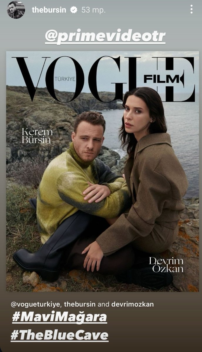 This beautiful month is #MaviMağara | #TheBlueCave month 💙💙

This year is #KeremBürsin year 💫